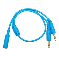 Connectland OEM Sky Blue Lightweight Over-ear Headset CL-AUD63025