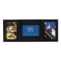 Mellanco 3-Photo Black Wedge Frame