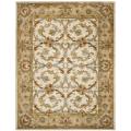 Handmade Heritage Zabol Beige/ Gold Wool Rug (6' x 9')