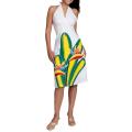 Women's White Rayon Bird of Paradise Sundress (Indonesia)
