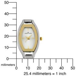 Anne Klein Two-tone Metal Bangle Bracelet Watch