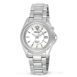 Seiko Men's Stainless Steel Kinetic Watch