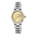 Anne Klein Round Dial Two-tone Metal Bracelet Watch with Champagne Dial