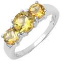 Sterling Silver Citrine Ring