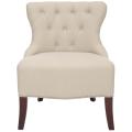 Rouen Beige Linen Chair