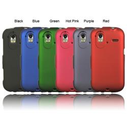 Luxmo Solid Rubber Coated Case for HTC Amaze 4G