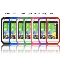 Luxmo Solid Silicone Skin Protector Case for HTC Radar 4G