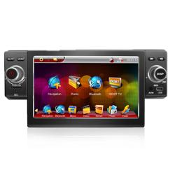 SVP XY488 Universal Single Din 4.3-inches Touch Screen in Dash Car Stereo with Navigation System
