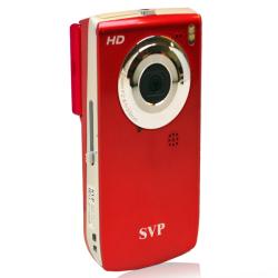 SVP Red High Definiton Digital Camcorder and 8GB SD Card