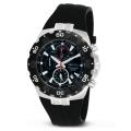 Seiko Men's Sport Alarm Chronograph Black Watch
