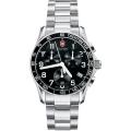 Swiss Army Men's Chrono Classic Black Dial/ Stainless Steel Watch