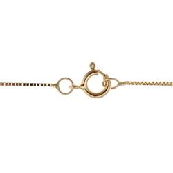 14k Yellow Gold Chrome Diopside Necklace