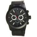 Michael Kors Men's Black Stainless Steel Chronograph Watch