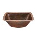 Rectangle Copper Prep Sink