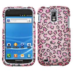 Premium Samsung Galaxy S2/ S II Leopard Rhinestone Case
