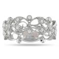 18k White Gold 1/5ct TDW Diamond Fashion Ring (G-H, SI1)
