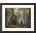 I. Shishkin 'Morning in a Pine Forest' Framed Art Print