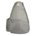Jet Pac Solid Silver Tennis Sling Bag