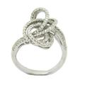D'sire 18k White Gold 1/2ct TDW Diamond Fashion Ring (G-H, VS1-VS2)