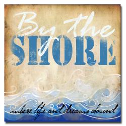 Working Girls Design 'By the Shore' Canvas Art