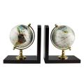 American Atelier Gemstone Globe Bookends