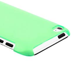 Clear Green Snap-on Slim-fit Case for Apple iPod Touch Generation 4