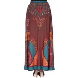 Tabeez Ethnic Print Maxi Skirt