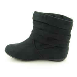 Rampage Girls 'Tiffany' Black Faux Suede Boots 