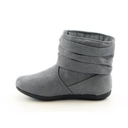 Rampage Toddler Girls Tiffany Gray Boots (Size 12)