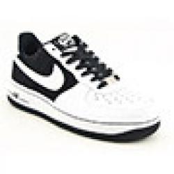 Nike Boys' Air Force 1 White/ Black Basketball Shoes
