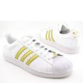 Adidas Men's 'Superstar II' White Leather Sneakers (size 13)