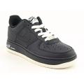 Nike Girls' Air Force 1 Black Sail Basketball Shoes (Size 3.5)