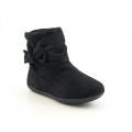 Rampage Toddler Girls Tiffany Black Boots (Size 12)
