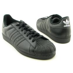 Adidas Men's 'Superstar II' Black Sneakers 