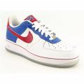 Nike Girls' Air Force 1 Prem Low White Shoes (Size 6.5)