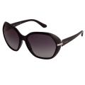 Prada Women's PR 14NS 1AB3M1 Shiny Black Plastic Fashion Sunglasses