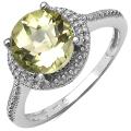 Sterling Silver Lemon Topaz Ring