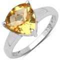 Sterling Silver Citrine Ring