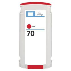 HP 70/ C9456A Red Ink Cartridge (Remanufactured)