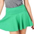 American Apparel Women's Kelly Green Thick Knit Jersey Skirt