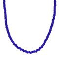 Sterling Silver Children's Blue Bead Necklace