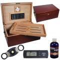Cuban Crafters Perfect Humidor with Digital Hygrometer Set