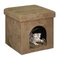 Microfiber Suede Pet Ottoman