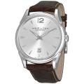 Hamilton Men's 'Jazzmaster' Brown Leather Strap Automatic Watch
