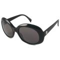 Giorgio Armani GA661/S Women's Oversize Oval Sunglasses
