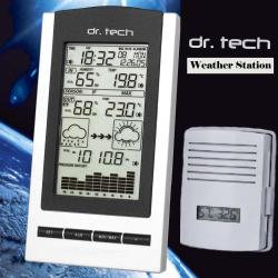 SVP dr. Tech WH1170 Wireless Advanced Weather Station with Temperature, Dew Point, Barometer and Humidity