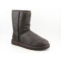 UGG Australia Men's 'Short Bomber' Brown Pull-on Boots (Size 8)