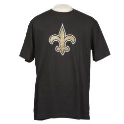 Reebok New Orleans Saints Black Logo T-shirt