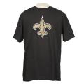 Reebok New Orleans Saints Black Logo T-shirt