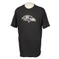 Reebok Baltimore Ravens Black Logo T-shirt